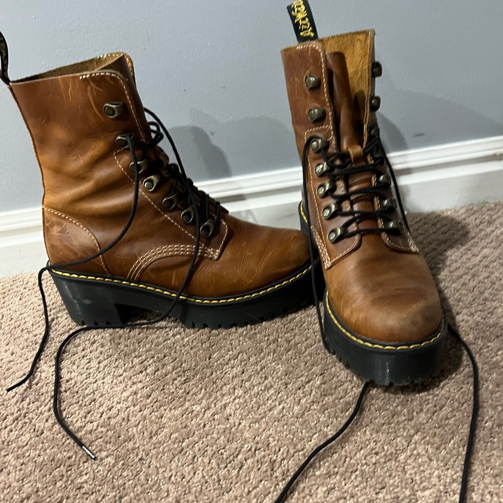 Dr. Martens very comfortable.
